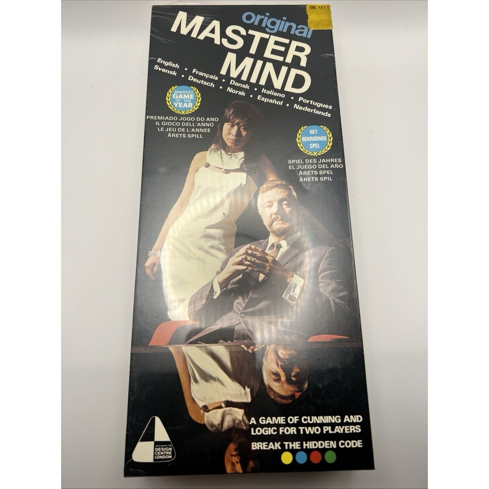 SEALED Master Mind Vintage 1976 Invicta Games Original Strategy Board Game